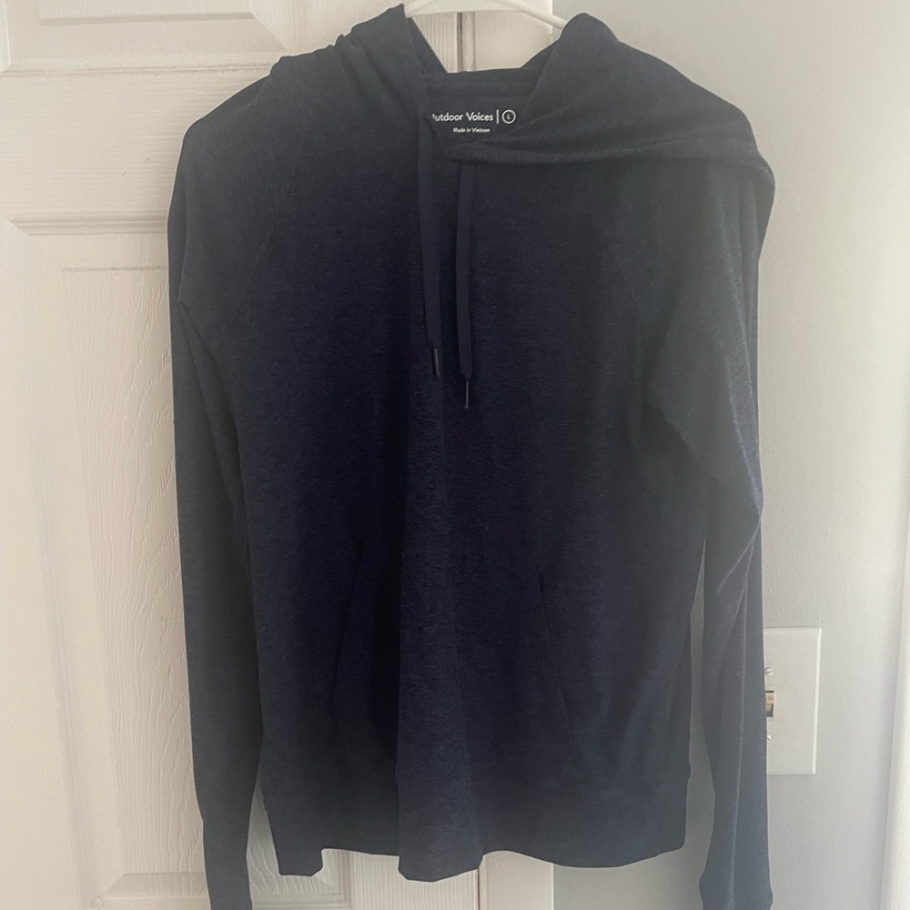 Navy Outdoor Voices Jogger Set